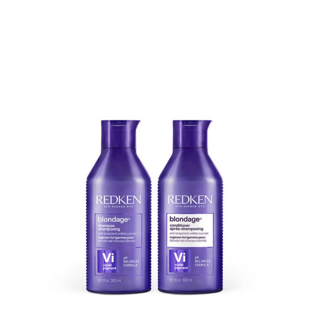 REDKEN BLONDAGE SHAMPOO AND CONDITIONER SET 10.1OZ EACH